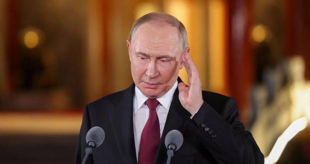 Russian President Putin holds press conference at end of China visit