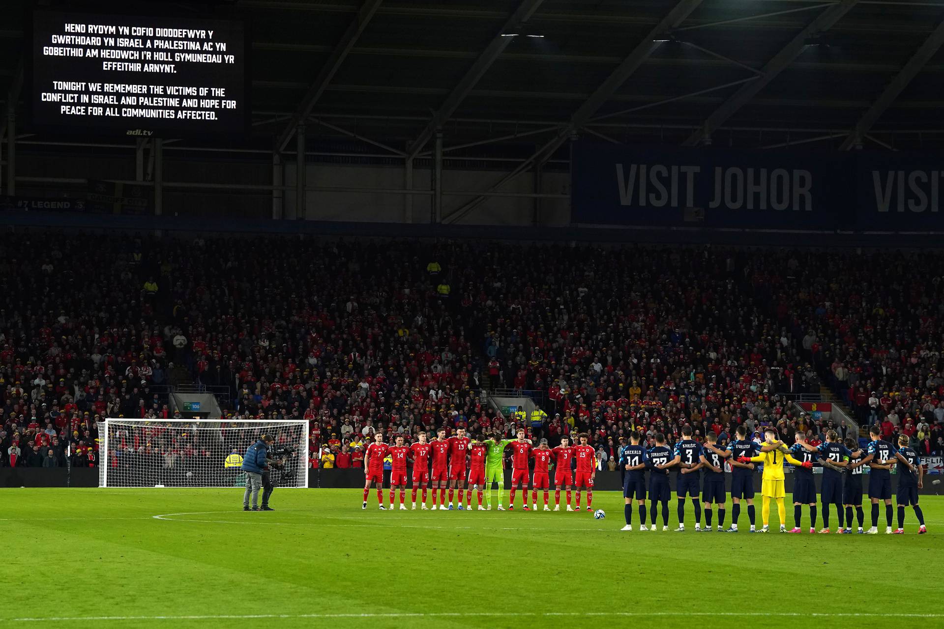 Cardiff: Utakmica skupine D kvalifikacija za UEFA Euro 2024, Wales - Hrvatska