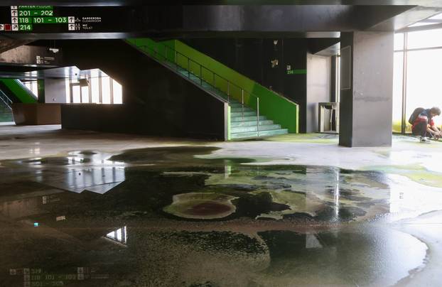 Split: Započelo čišćenje Spaladium Arene