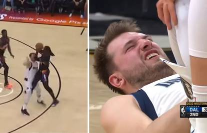 VIDEO Dončić je dobio udarac u bolno mjesto pa natrpao Sunse, ali Mavericksi su ipak izgubili