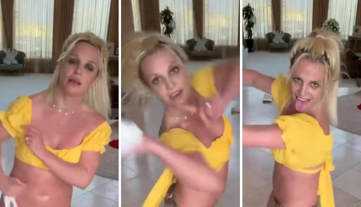 Britney opet objavljuje polugole snimke: Skinula je hlače, obula kaubojske čizme pa zaplesala