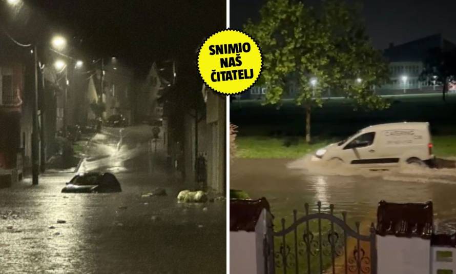Oluja sinoć potopila Slavoniju! Evo kakvo će danas biti vrijeme