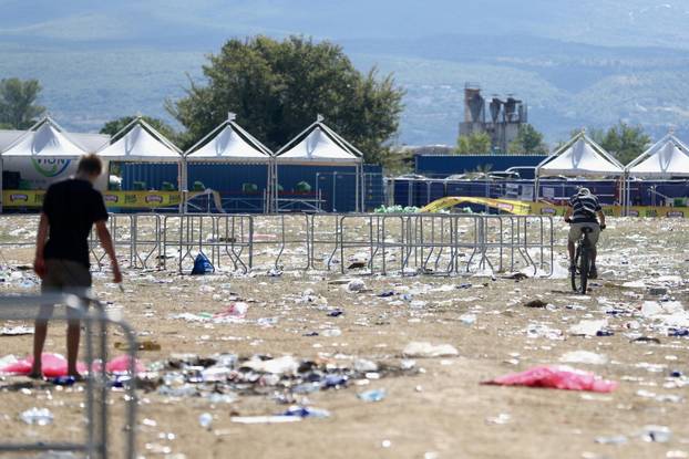 Jutro nakon koncerta Marka Perkovića Thompsona na sinjskom hipodromu