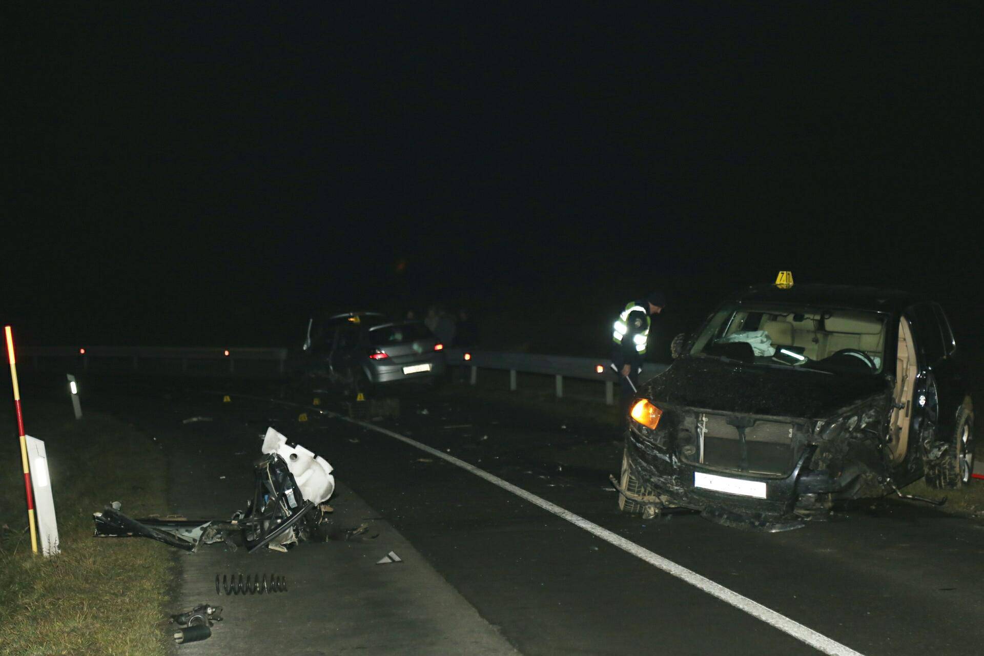 Troje ljudi ozlijeđeno u sudaru tri automobila u Međimurju