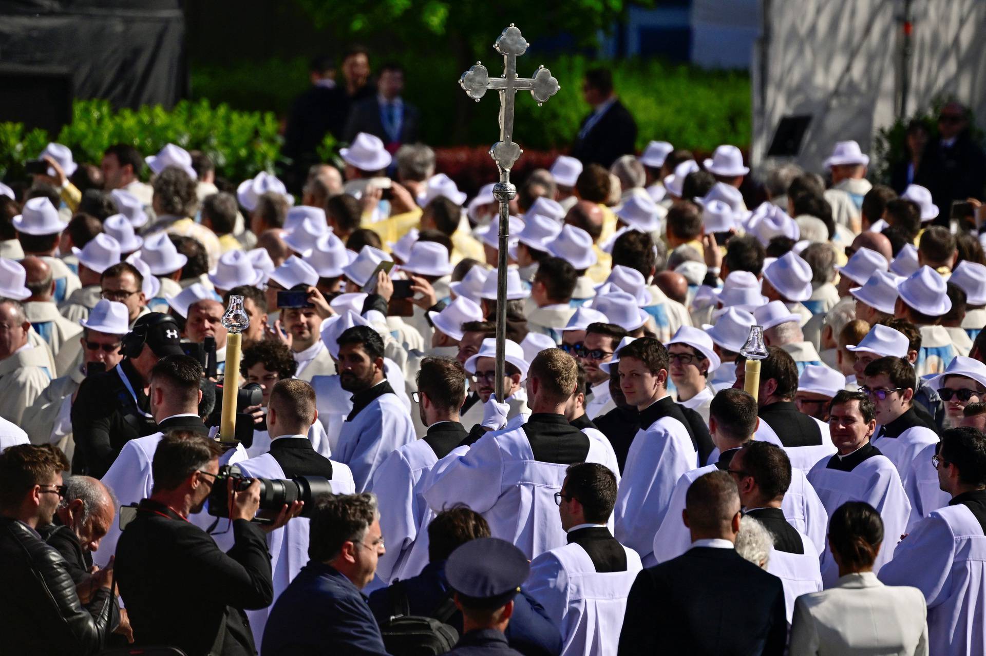 Pope Francis visits Hungary