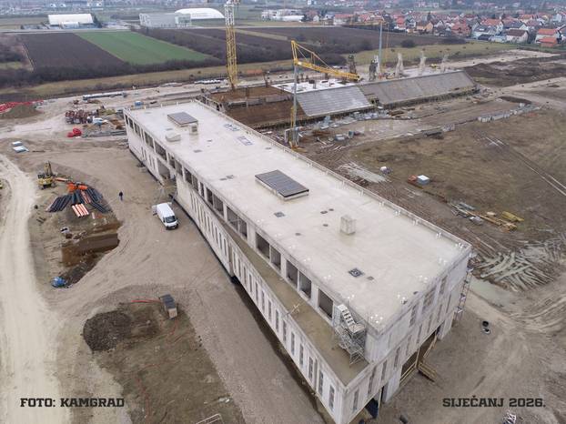 FOTO Pogledajte kako raste novi dom 'vatrenih' u Gorici!