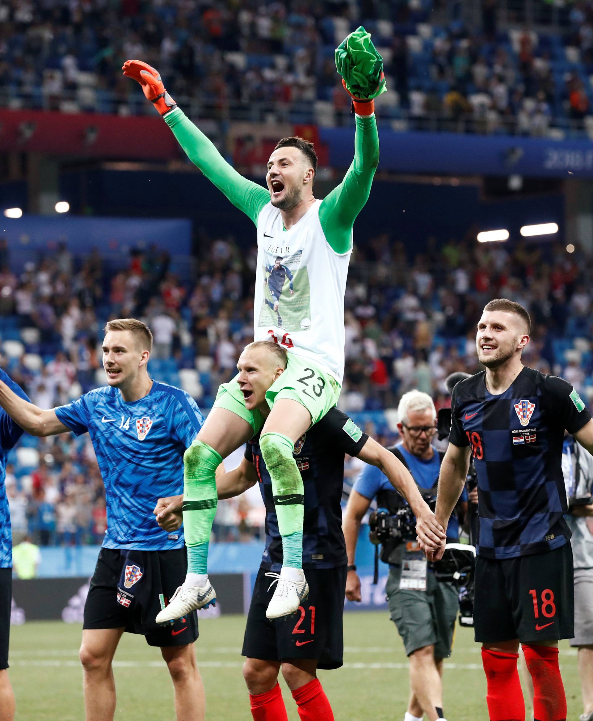 World Cup - Round of 16 - Croatia vs Denmark