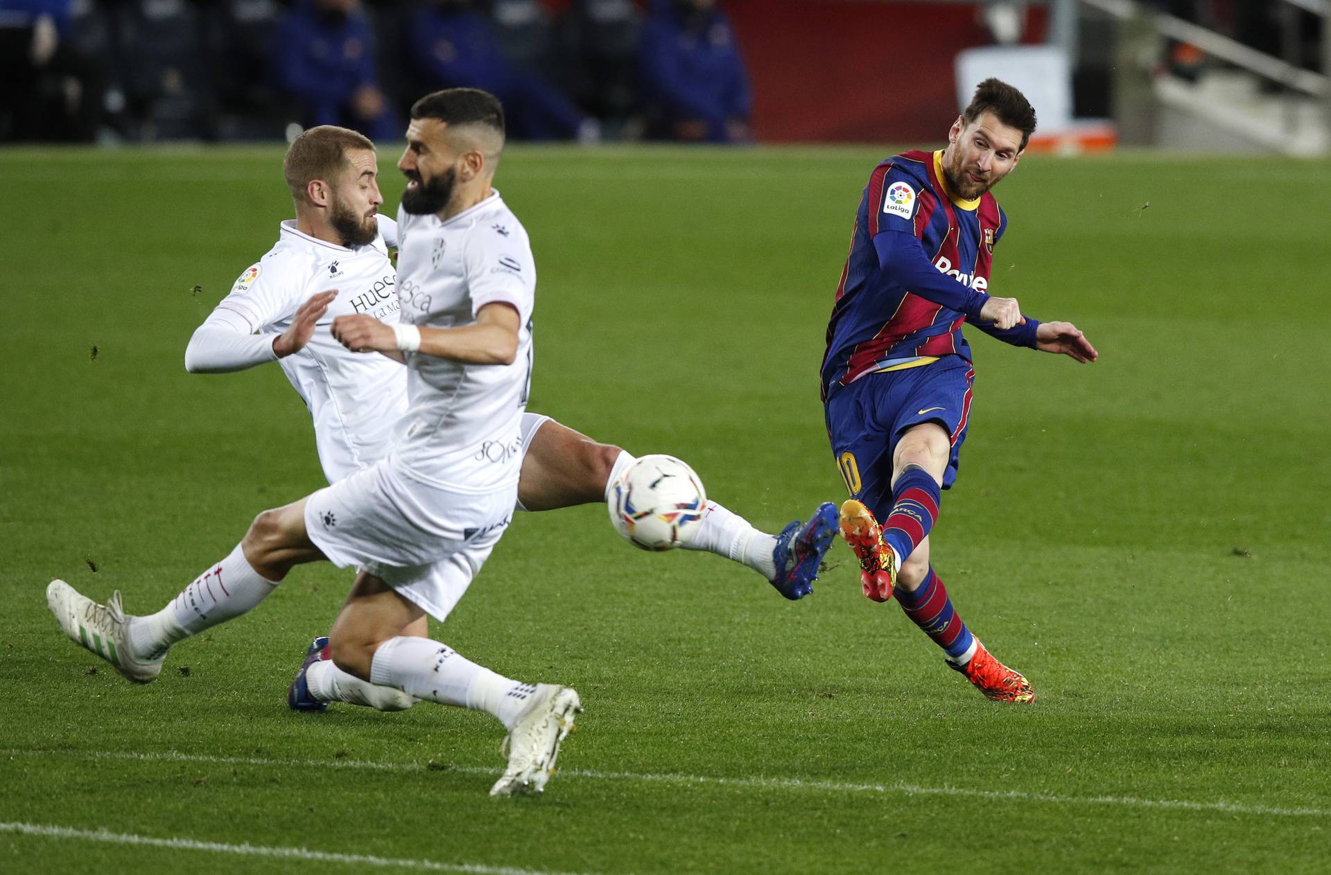 La Liga Santander - FC Barcelona v SD Huesca