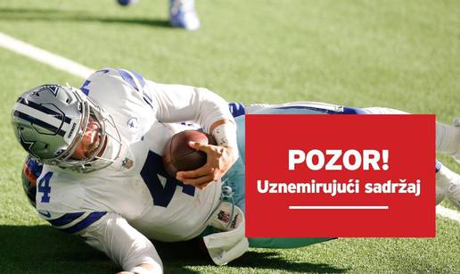 Užasan lom noge quarterbacka Dallasa! Plakao je na izlasku