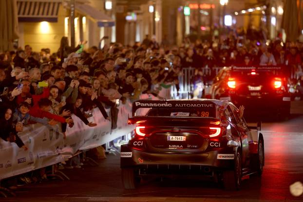 Rijeka: Ceremonijalni start WRC Croatia Rallyja 2026.