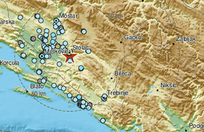 Potres u Metkoviću jačine 3.0: 'Tutnjava, treslo se 10 sekundi'
