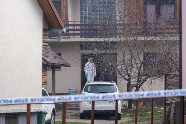 Dvostruko ubojstvo u Gospiću, očevid u tijeku