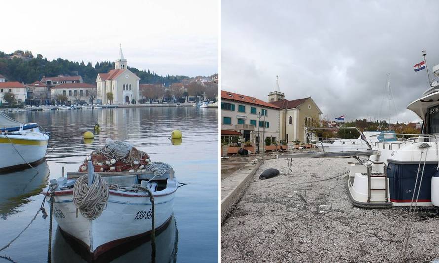 Naše plaže prije i poslije jakog juga: Guše se u smeću i plastici