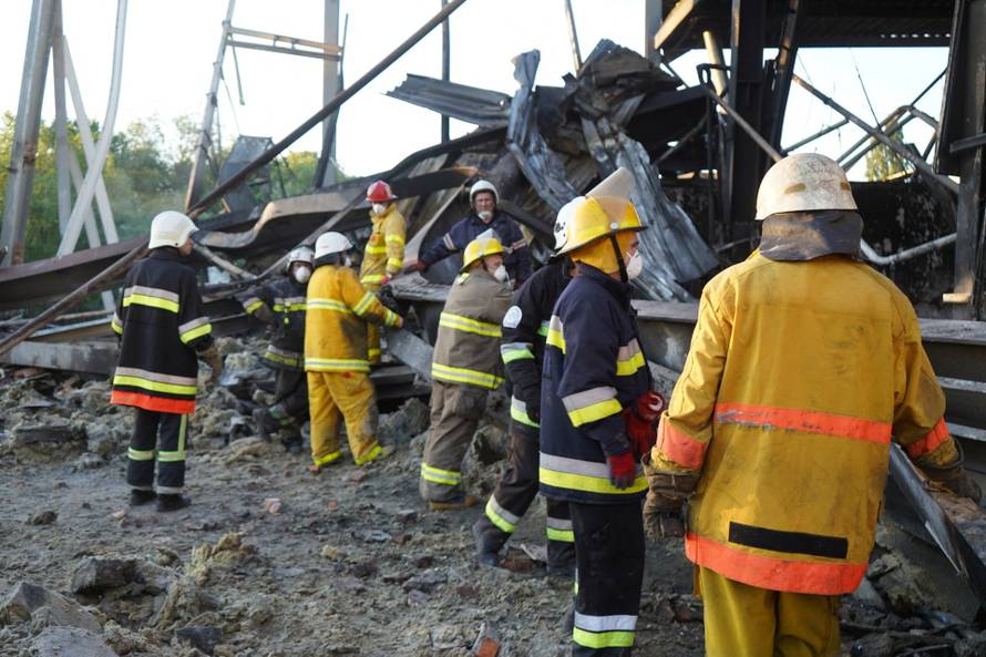 Russia's attack on Ukraine continues, in Kremenchuk