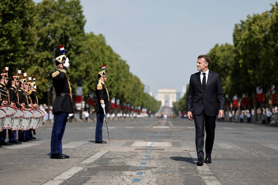 Annual Bastille Day celebrations in Paris