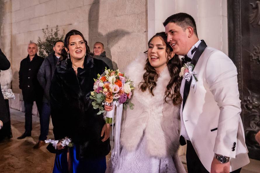 Sinj: Vjenčanje Nediljka Bulja i Pie Cvitković