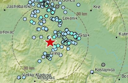 Potres jačine 2,5 po Richteru zatresao Zagreb i Baniju: 'Ljuljalo se, kuća je škripila...'