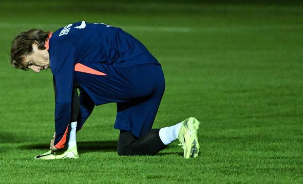 Zagreb: Trening hrvatske nogometne reprezentacije 