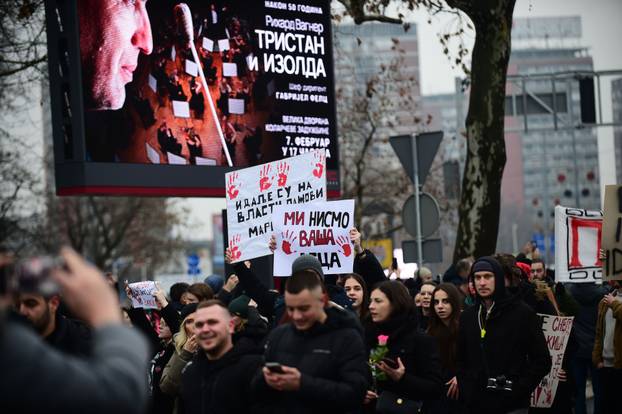 Beograd: Opći štrajk u Srbiji
