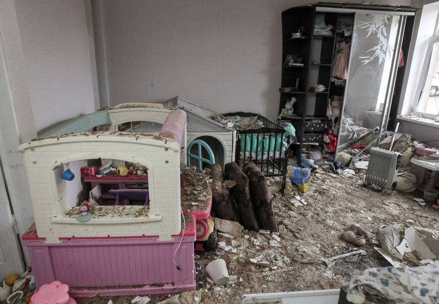 Russian missile and drone strike in Dnipro