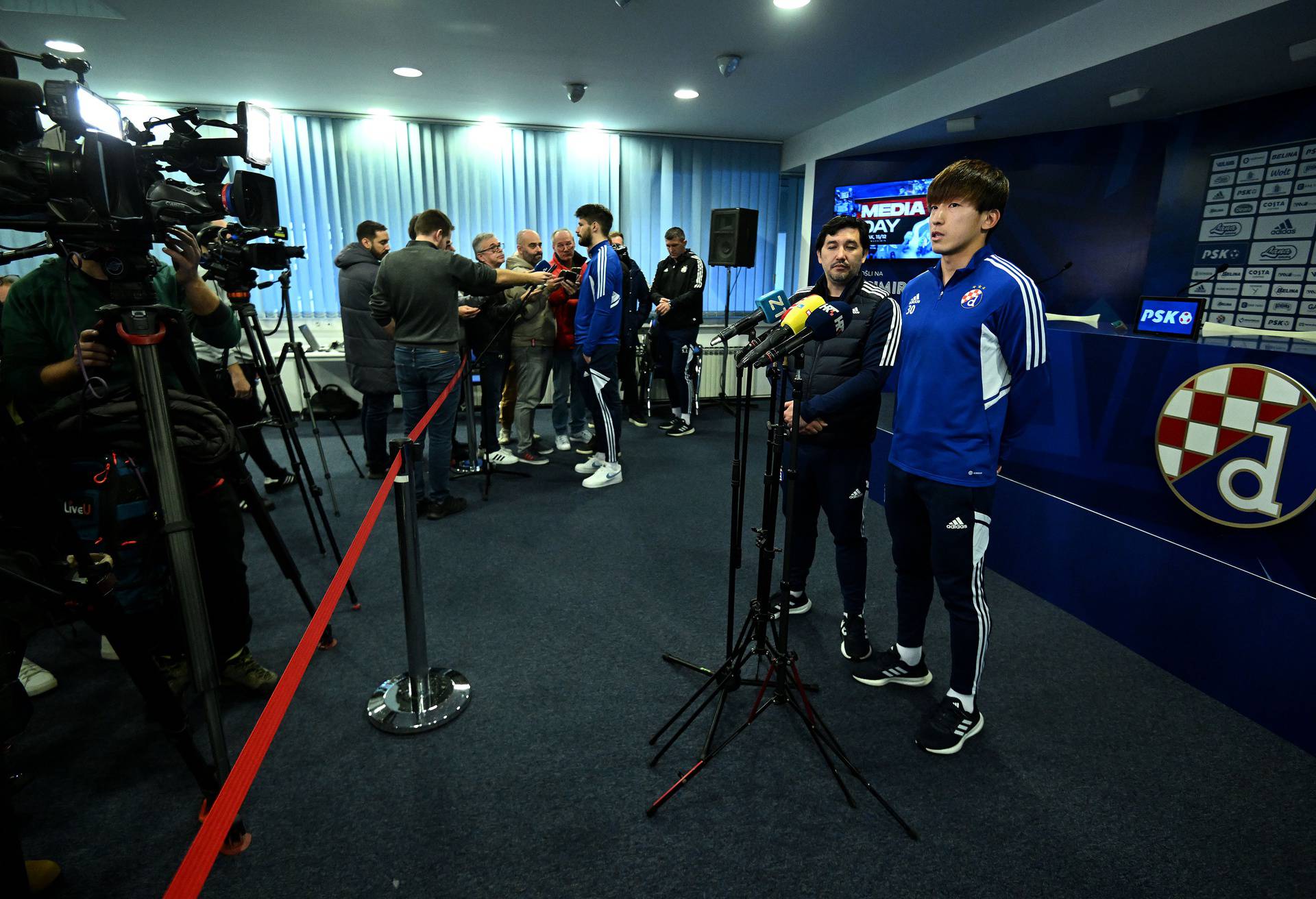 Zagreb: GNK Dinamo Media Day uoči utakmice protiv Hajduka