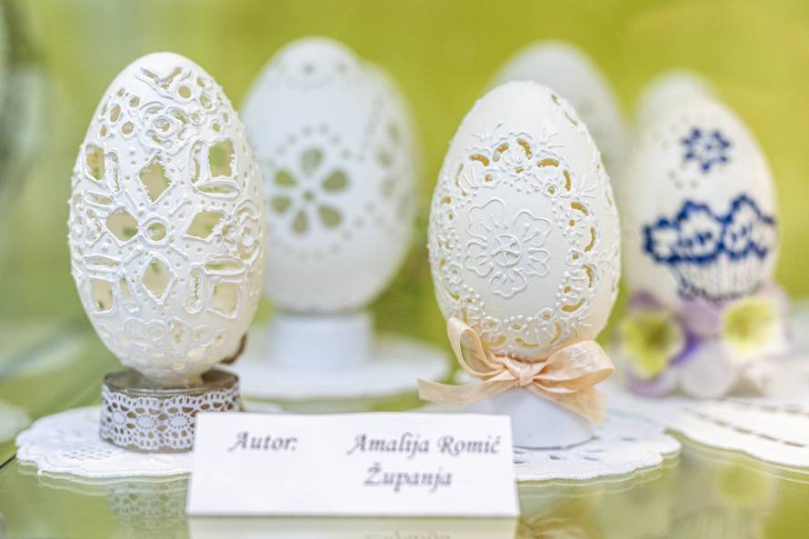 Županja: Amalija Romić radi unikatne uskršnje ukrase