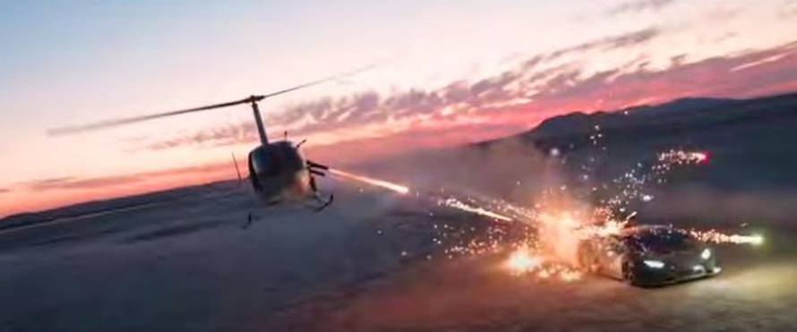 Bizarna glupost YouTubera! Iz helikoptera gađali vatrometom Lamborghini, prijeti mu zatvor