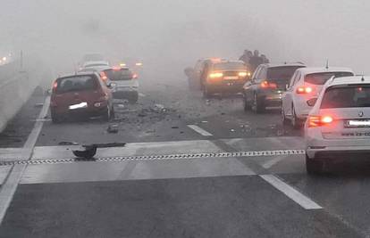 Kaos na A1 kod Karlovca: Tri auta se sudarila. Na teren su izašli policija i Hitna pomoć!