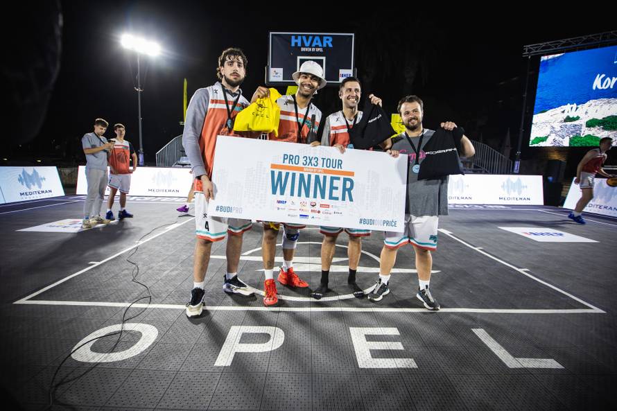Spektaklom na Hvaru otvorena četvrta sezona PRO 3X3 Tour! Druga postaja je u Trogiru...