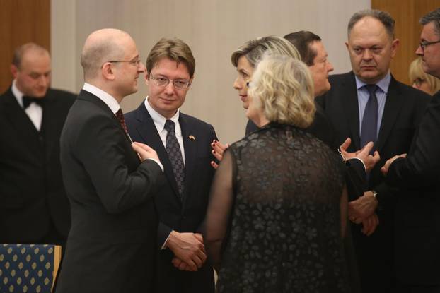 ARHIVA 2016. Zagreb: Sve?ana ve?era u ?ast dolaska  Charlesa i Camille