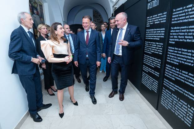 Zagreb: Svečno otvorena izložba "Od boemstva do vječnosti“, sa stotinjak umjetničkih djela iz mostarske galerije The Hub of Fine Art