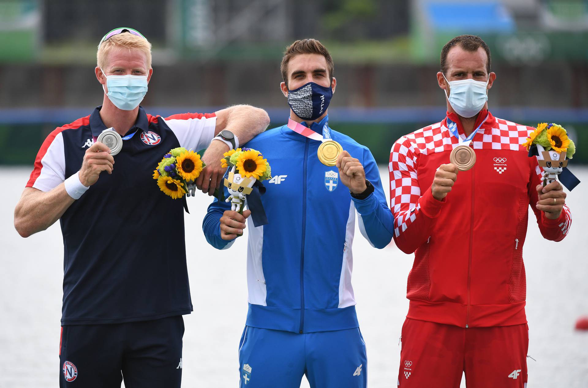 Rowing - Men's Single Sculls - Medal Ceremony