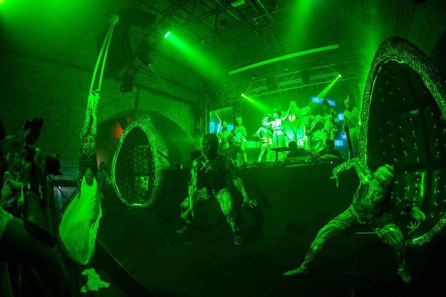 CC Revelin: Perišić, Kalinić i Džeko uživali u Aliens showu