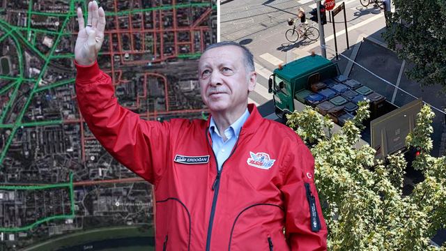 Neviđene mjere u centru, sve sklanjaju zbog Erdogana: ‘Pa ovoga nije bilo ni za Busha’