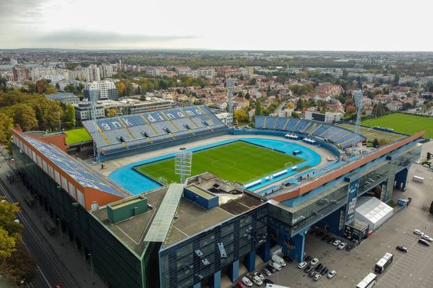 Fotografije iz zraka stadiona Maksimir i SRC-a Svetice