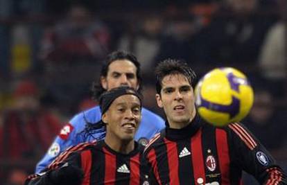 Milan protiv Atalante igra bez Kake i Ronaldinha