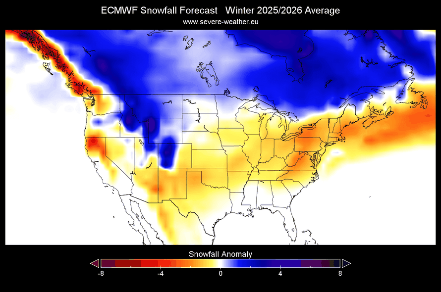 Objavljena je velika prognoza za zimu: Evo što čeka Europu