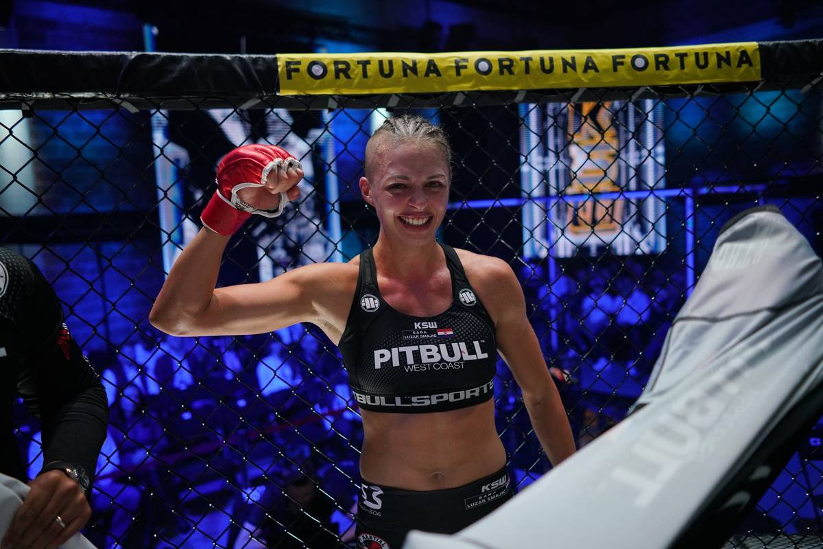 Bravo, Sara! Luzar Smajić stigla do druge pobjede u KSW-u