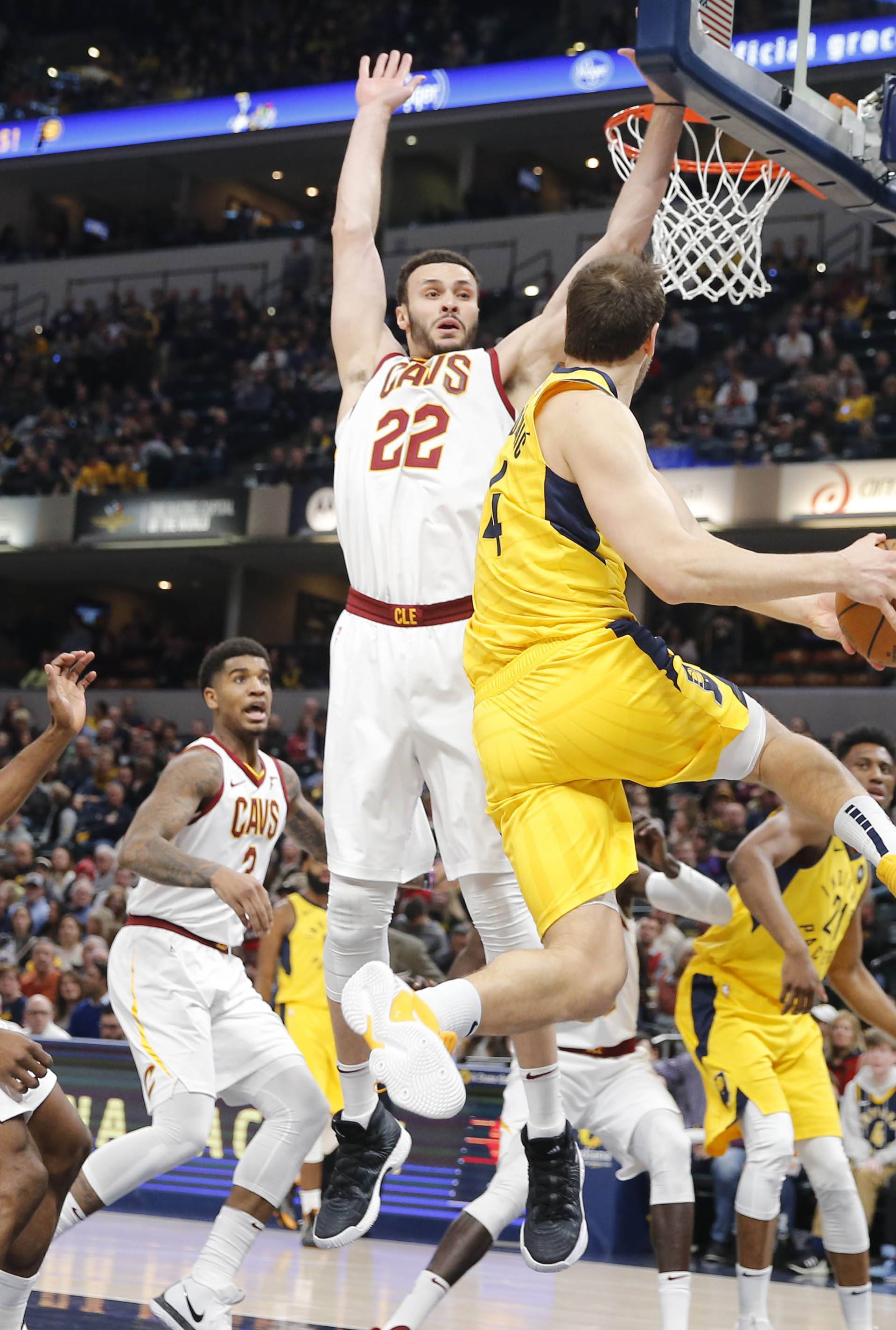 NBA: Cleveland Cavaliers at Indiana Pacers