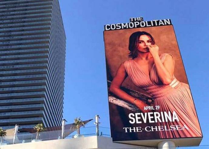 Severina osvanula na plakatu u Las Vegasu: Ostvarujem snove