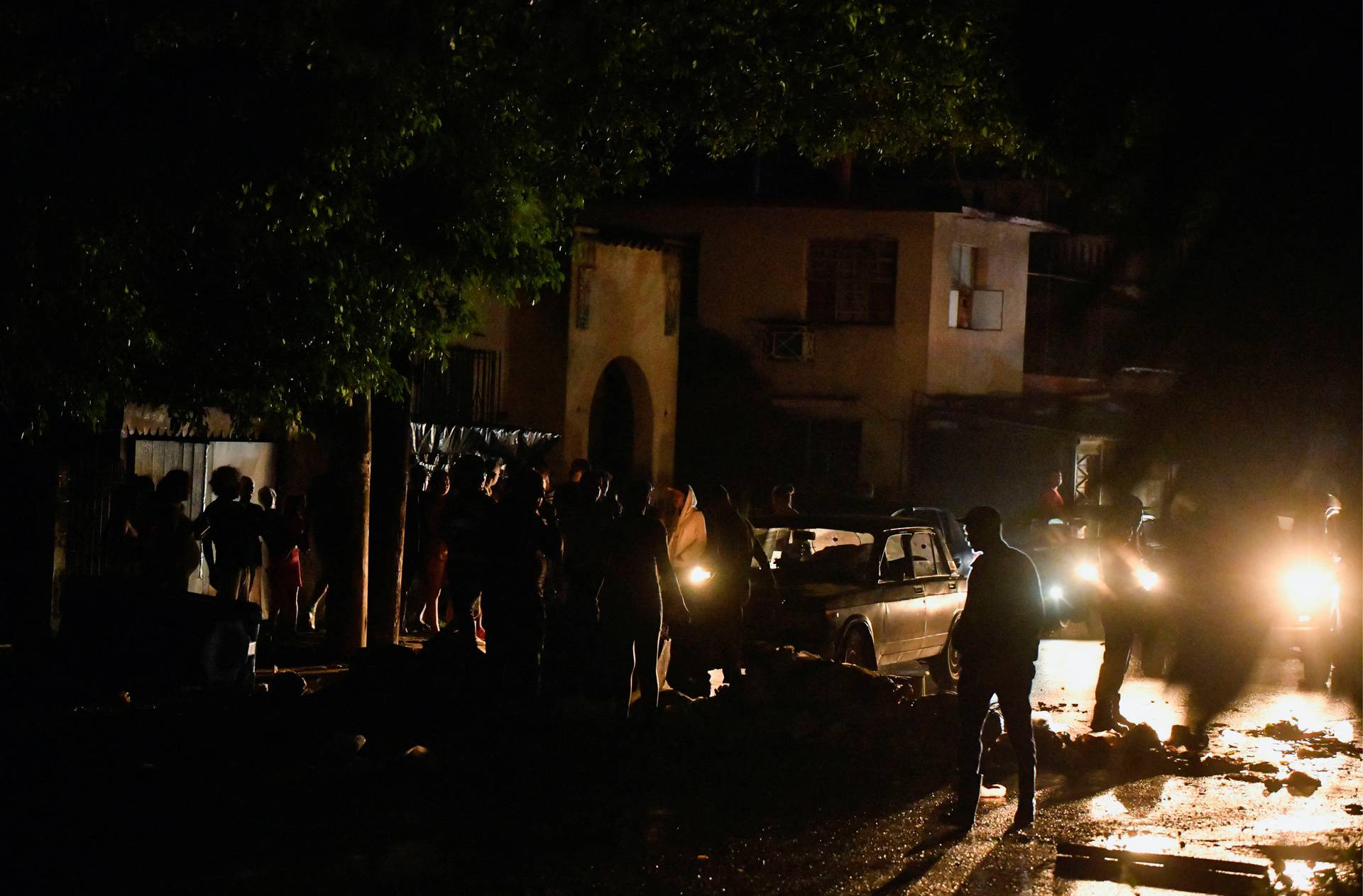 People protest as Cuba makes slow progress reestablishing power, in Havana