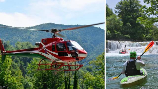 Ideje za super zabavu u prirodi: Vožnja kajakom po Dobri ili let helikopterom iznad rijeke