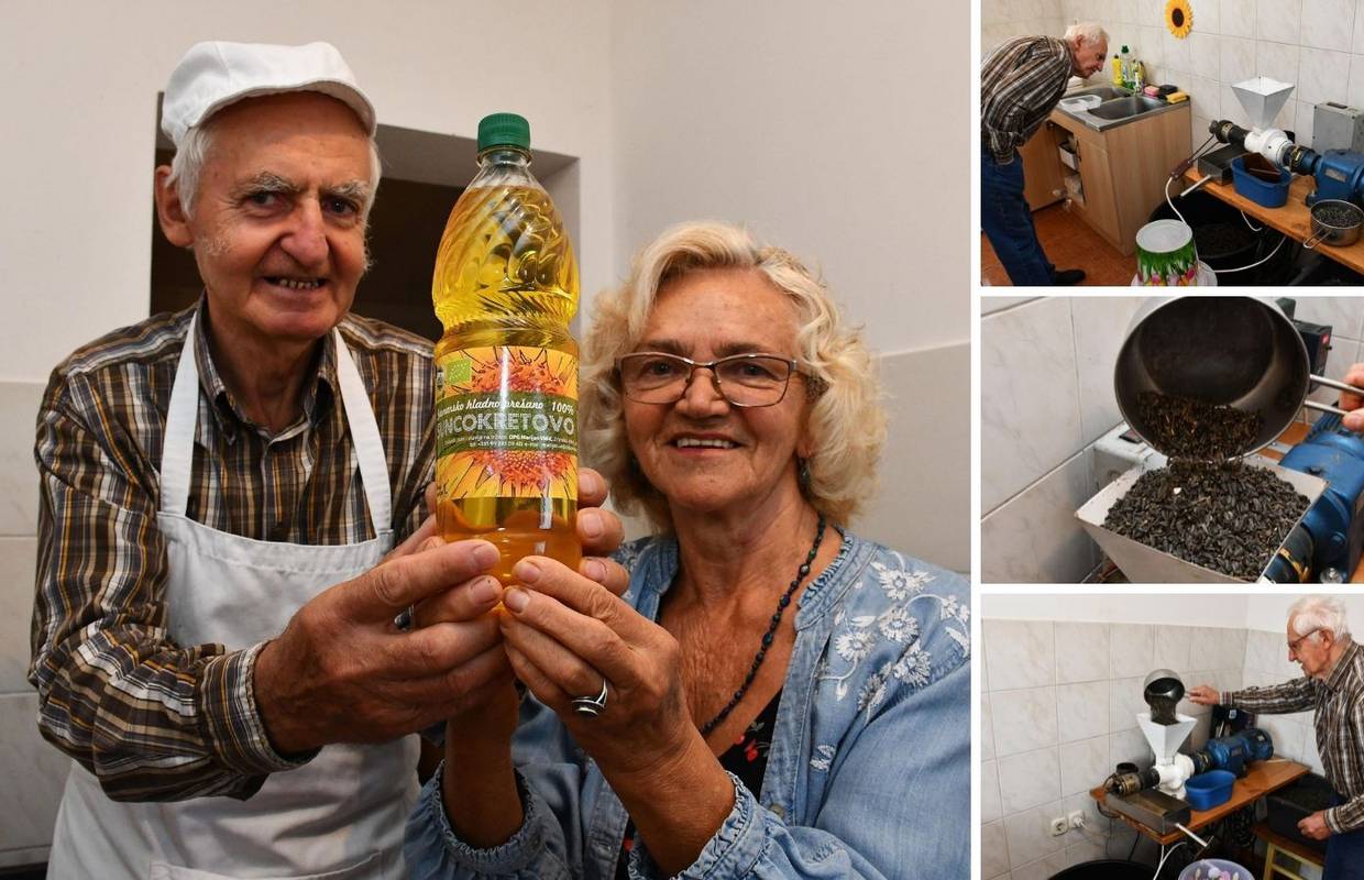 Baka i djed iz Požege u maloj sobici rade suncokretovo ulje: 'Od nas kupuju i saloni ljepote'