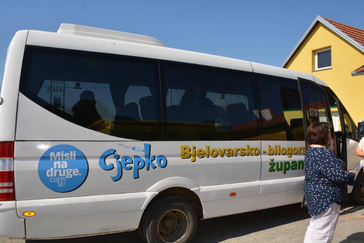 Bjelovarce i Bilogorce cijepe u busu koji su nazvali - Cjepko