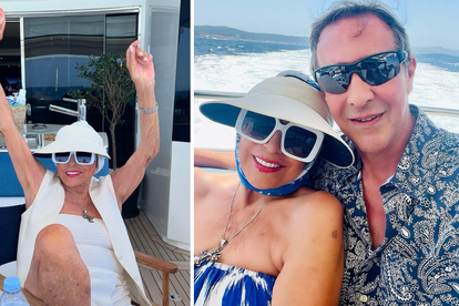 Joan Collins (91) uživala na jahti s 32 godine mlađim suprugom