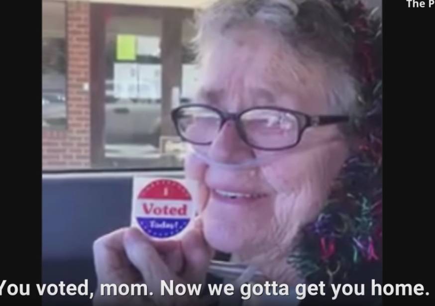 Žena (82) je glasovala prvi put u životu pa nakon toga umrla