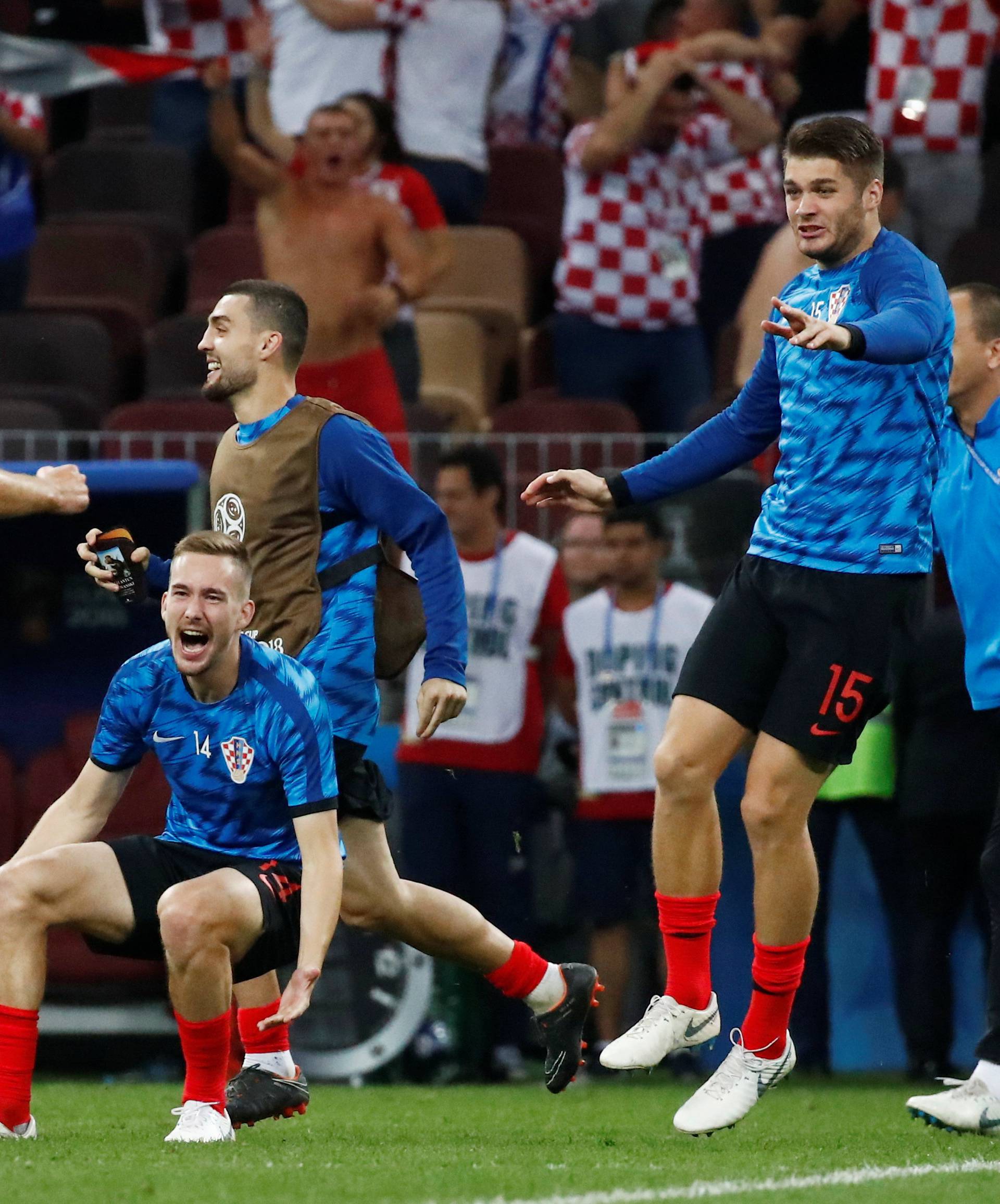 World Cup - Semi Final -  Croatia v England