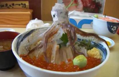 Samo u Japanu: U restoranu nude ''rasplesanu'' hobotnicu