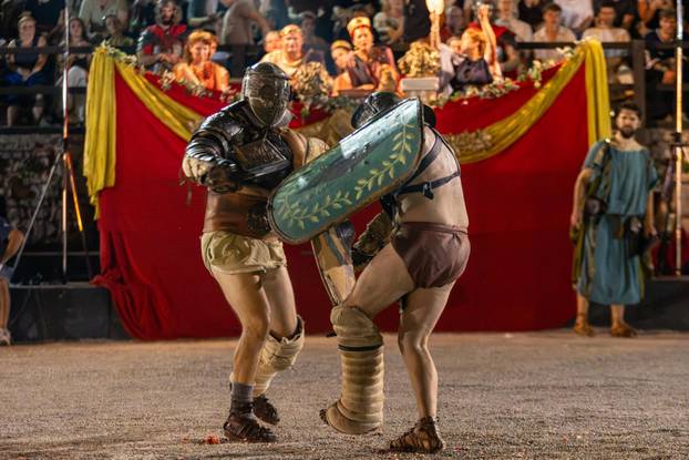 Borbe gladijatora u pulskoj Areni