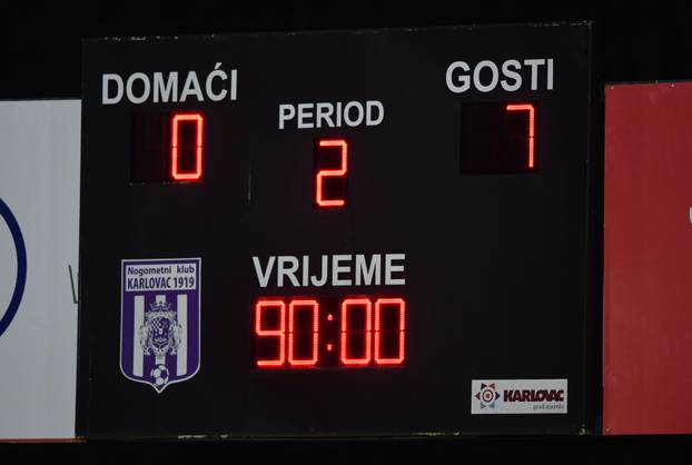 Karlovac: SuperSport Hrvatski nogometni kup, osmina finala, NK Karlovac - GNK Dinamo